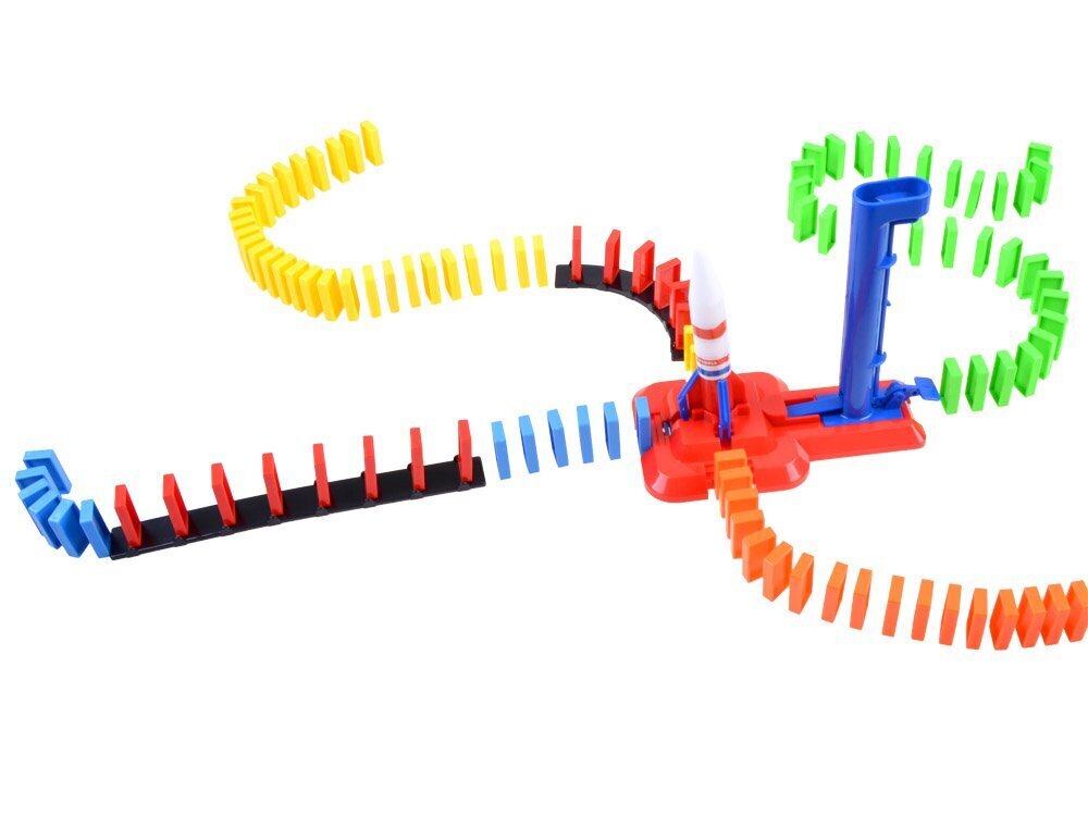 Εκπαιδευτικό Πολύχρωμο Ντόμινο 180 Τεμαχίων με Εκτόξευση Πυραύλου, Αυτοκόλλητα, Γράμματα και Μαθηματικά Σύμβολα Εκπαιδευτικό Πολύχρωμο Ντόμινο 180 Τεμαχίων με Εκτόξευση Πυραύλου, Αυτοκόλλητα, Γράμματα και Μαθηματικά Σύμβολα