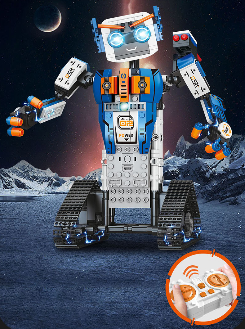 Εκπαιδευτικό Παιχνίδι Έξυπνο Συναρμολογούμενο Τηλεκατευθυνόμενο Ρομπότ Εκπαιδευτικό Παιχνίδι Έξυπνο Συναρμολογούμενο Τηλεκατευθυνόμενο Ρομπότ