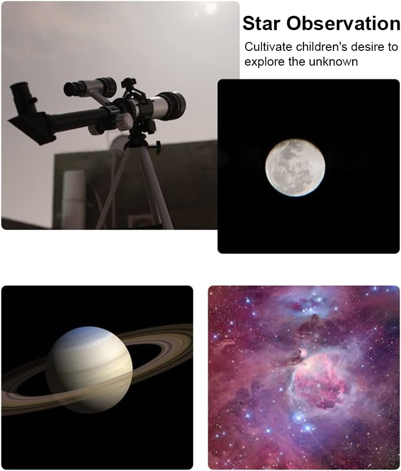 Εκπαιδευτικό Τηλεσκόπιο 50mm με Τρίποδο για Παιδιά 8+ και Ενήλικες Εκπαιδευτικό Τηλεσκόπιο 50mm με Τρίποδο για Παιδιά 8+ και Ενήλικες