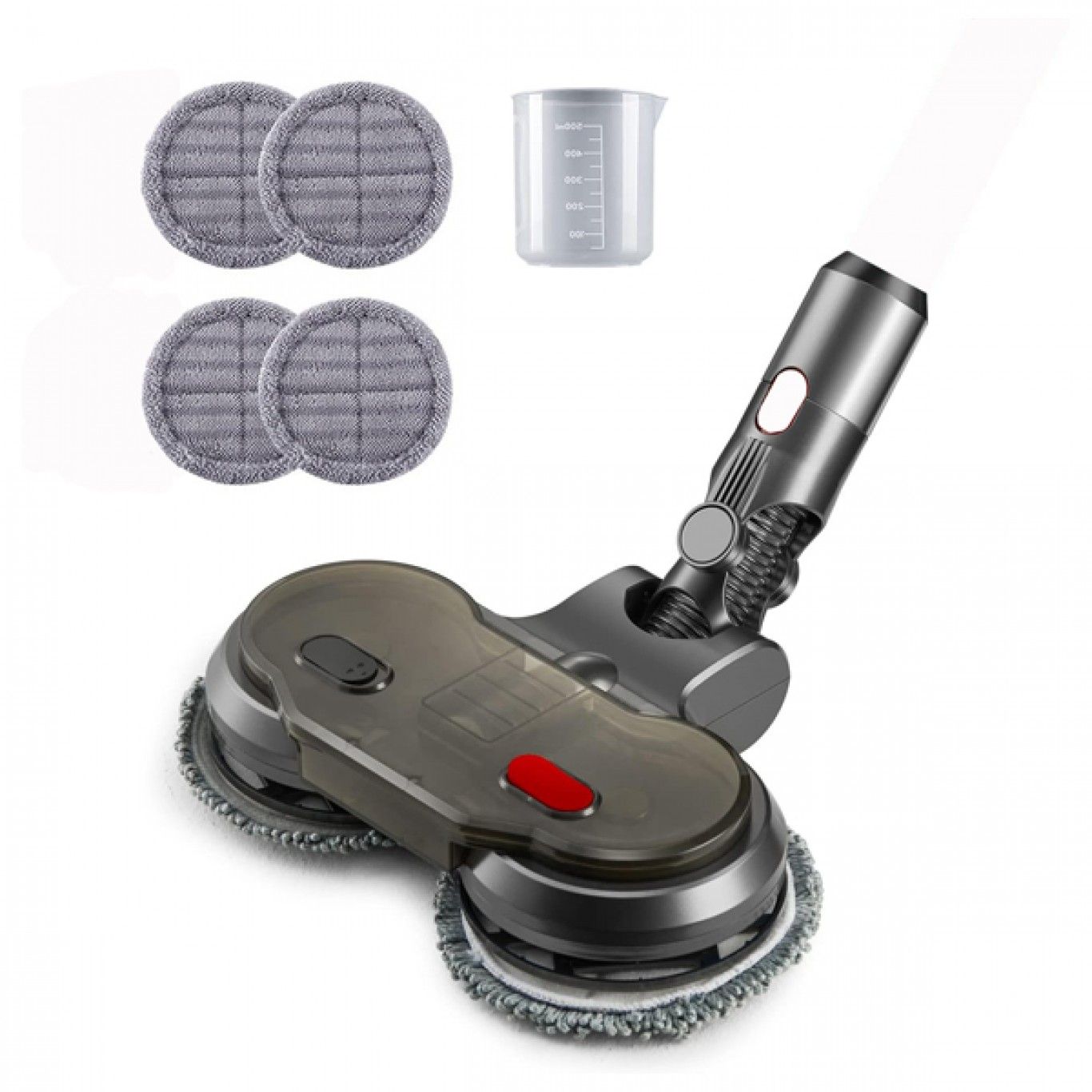 Εξάρτημα Σφουγγαρίστρας για Ηλεκτρική Σκούπα Dyson V7 V8 V10 V11 με 2 Περιστρεφόμενες Κεφαλές και 4 Πανάκια Εξάρτημα Σφουγγαρίστρας για Ηλεκτρική Σκούπα Dyson V7 V8 V10 V11 με 2 Περιστρεφόμενες Κεφαλές και 4 Πανάκια