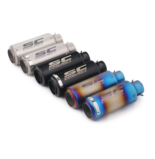 Εξάτμιση Μηχανής - Τελικό Εξάτμισης Φ38-Φ51 μπλε Εξάτμιση Μηχανής - Τελικό Εξάτμισης Φ38-Φ51 μπλε