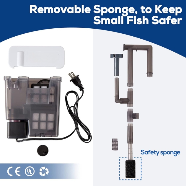 Εξωτερικό Φίλτρο Ενυδρείου 8W 500L/H για Ενυδρεία έως 50 cm Εξωτερικό Φίλτρο Ενυδρείου 8W 500L/H για Ενυδρεία έως 50 cm