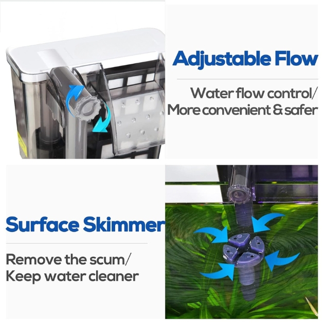 Εξωτερικό Φίλτρο Ενυδρείου 8W 500L/H για Ενυδρεία έως 50 cm Εξωτερικό Φίλτρο Ενυδρείου 8W 500L/H για Ενυδρεία έως 50 cm