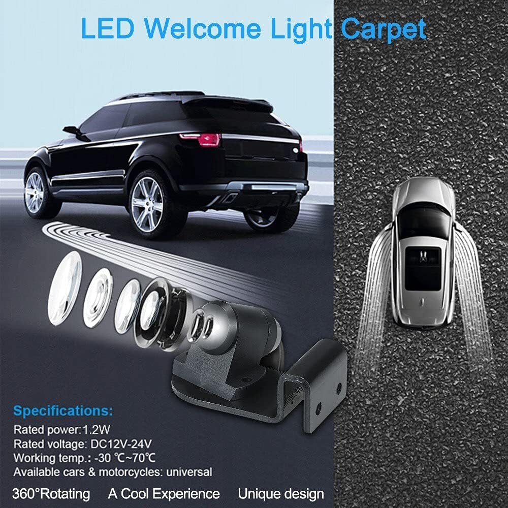 Εξωτερικός Διακοσμητικός Φωτισμός Αυτοκινήτου LED Angel Wings Εξωτερικός Διακοσμητικός Φωτισμός Αυτοκινήτου LED Angel Wings