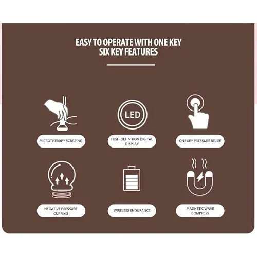 Ηλεκτρική Συσκευή για βεντούζες και μασάζ Intelligent Can Scraping Massage Instrument – Ροζ Ηλεκτρική Συσκευή για βεντούζες και μασάζ Intelligent Can Scraping Massage Instrument – Ροζ