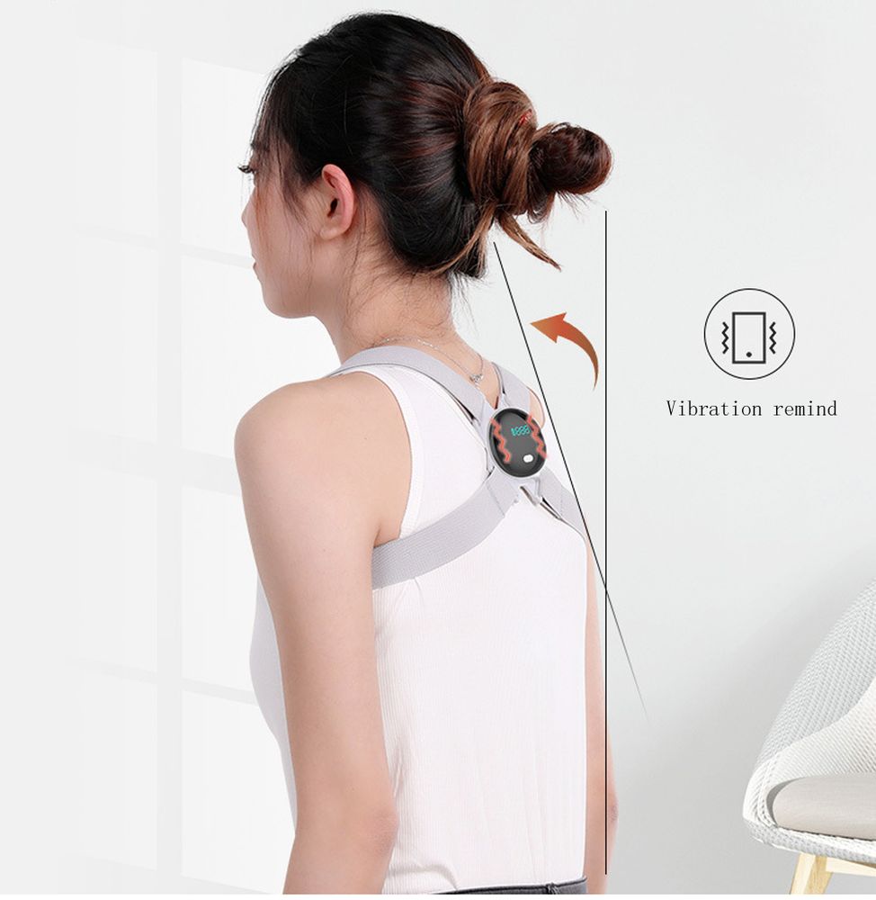 Έξυπνη Ζώνη Βελτίωσης Στάσης Σώματος με Δόνηση - Νάρθηκας Ώμων & Πλάτης Έξυπνη Ζώνη Βελτίωσης Στάσης Σώματος με Δόνηση - Νάρθηκας Ώμων & Πλάτης