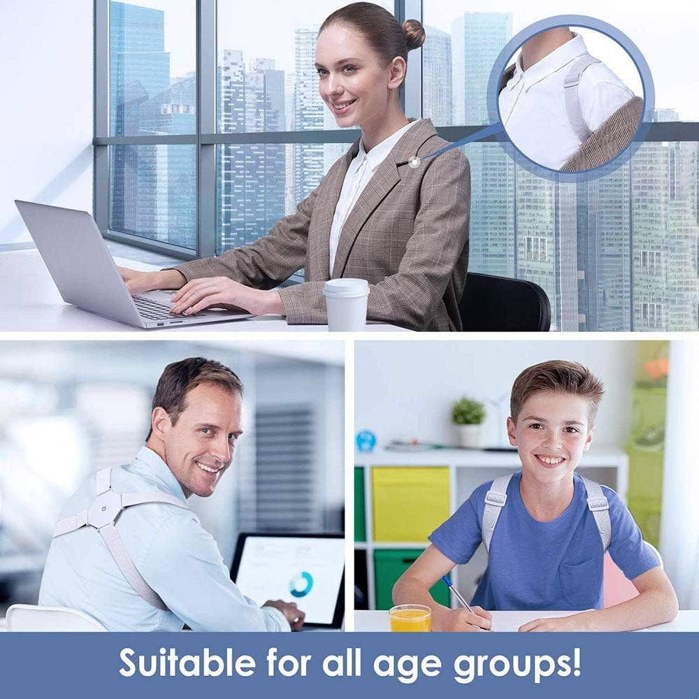 Έξυπνη Ζώνη Βελτίωσης Στάσης Σώματος με Δόνηση - Νάρθηκας Ώμων & Πλάτης Έξυπνη Ζώνη Βελτίωσης Στάσης Σώματος με Δόνηση - Νάρθηκας Ώμων & Πλάτης