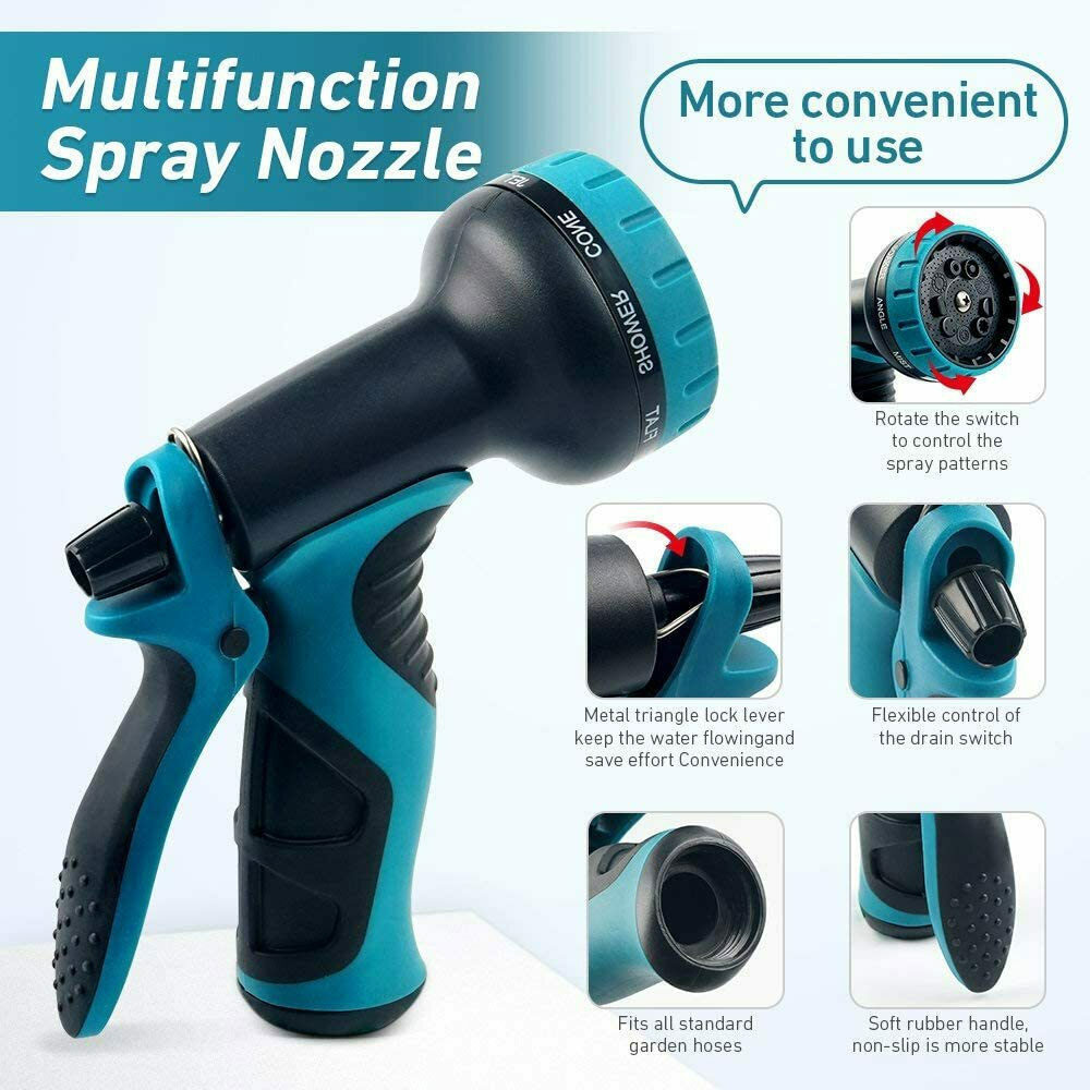 Έξυπνο - Επεκτεινόμενο Λάστιχο Ποτίσματος 22.5 Μέτρα με Πιστόλι και 7 Ρυθμίσεις Ψεκασμού Μαύρο/Μπλε Έξυπνο - Επεκτεινόμενο Λάστιχο Ποτίσματος 22.5 Μέτρα με Πιστόλι και 7 Ρυθμίσεις Ψεκασμού Μαύρο/Μπλε