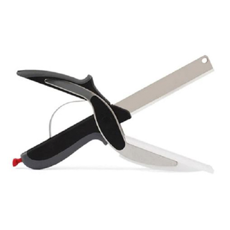 Έξυπνο Μαχαίρι Κόφτης 2 σε 1 με Ενσωματωμένη Σανίδα Κοπής Έξυπνο Μαχαίρι Κόφτης 2 σε 1 με Ενσωματωμένη Σανίδα Κοπής