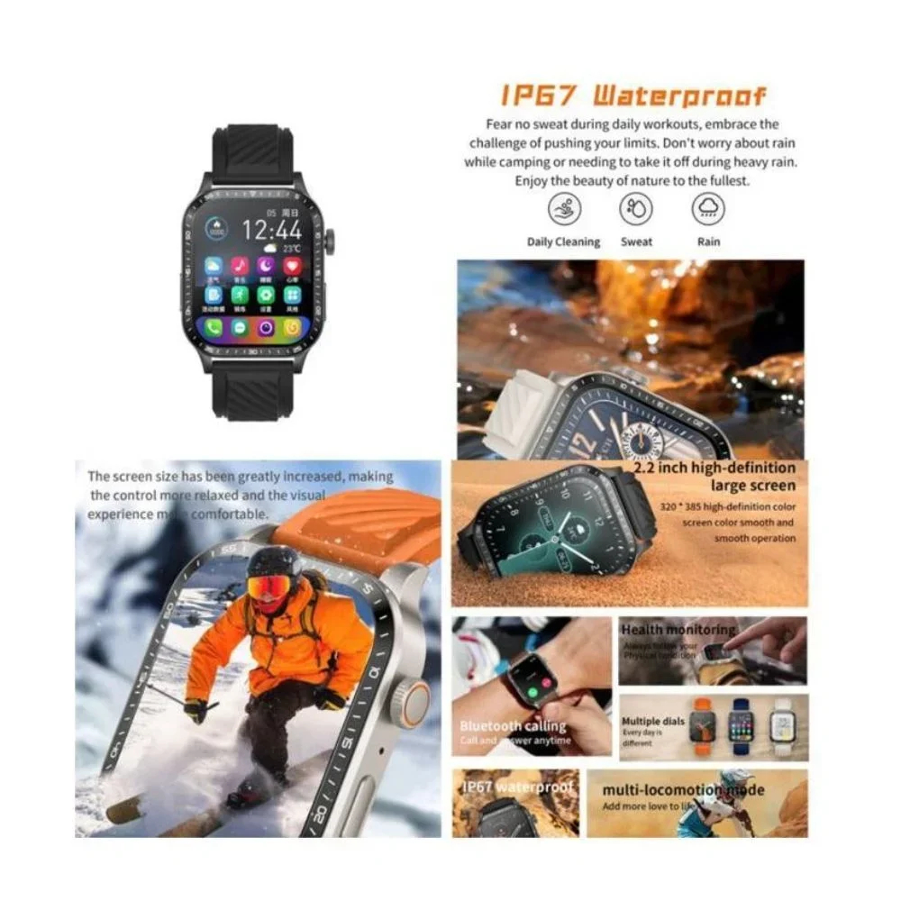 Έξυπνο Ρολόι - Bluetooth Smartwatch με Βηματομετρητή, και Καταγραφή Παλμών Καρδιάς σε Μαύρο Χρώμα Έξυπνο Ρολόι - Bluetooth Smartwatch με Βηματομετρητή, και Καταγραφή Παλμών Καρδιάς σε Μαύρο Χρώμα