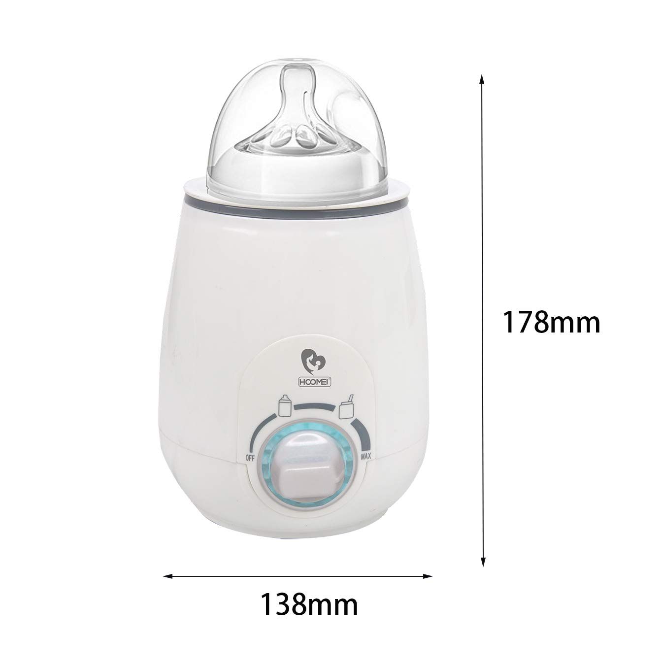 Έξυπνος Ηλεκτρικός Θερμαντήρας Μπιμπερό & Βρεφικής Τροφής 300W Hoomei Έξυπνος Ηλεκτρικός Θερμαντήρας Μπιμπερό & Βρεφικής Τροφής 300W Hoomei