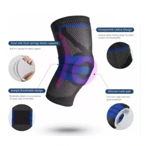 Ελαστική Επιγονατίδα Αθλητική με Ράβδους Σταθεροποίησης και Gel Pad Σιλικόνης Ελαστική Επιγονατίδα Αθλητική με Ράβδους Σταθεροποίησης και Gel Pad Σιλικόνης