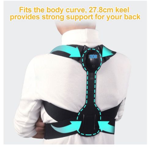 Ελαστική Ζώνη Υποστηρικτής Πλάτης Υψηλής Ποιότητας - Διόρθωση Στάσης Σώματος, Μέσης με Οθόνη LCD και Αισθητήρα Ελαστική Ζώνη Υποστηρικτής Πλάτης Υψηλής Ποιότητας - Διόρθωση Στάσης Σώματος, Μέσης με Οθόνη LCD και Αισθητήρα