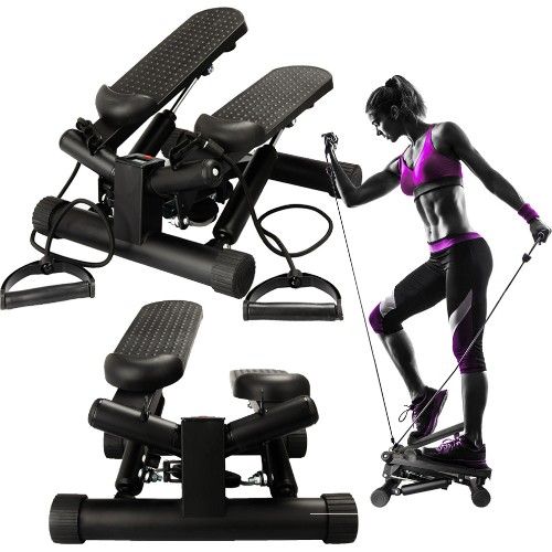 Ελλειπτικό Mini Stepper Πλάγιας Κίνησης για Εκγύμναση Όλου του Σώματος με LCD Οθόνη & Ρύθμιση ύψους Ελλειπτικό Mini Stepper Πλάγιας Κίνησης για Εκγύμναση Όλου του Σώματος με LCD Οθόνη & Ρύθμιση ύψους