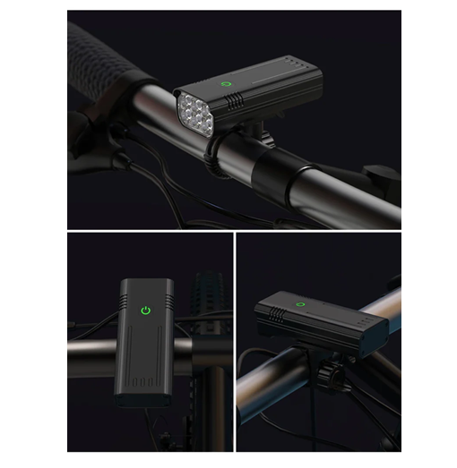 Εμπρόσθιος Φωτισμός LED Πορείας Ποδηλάτου με Λευκό Φως, Προστασία IPX5 και Ρυθμιζόμενες Λειτουργίες Φωτισμού,7500Κ 3600Lumens, Μαύρο Εμπρόσθιος Φωτισμός LED Πορείας Ποδηλάτου με Λευκό Φως, Προστασία IPX5 και Ρυθμιζόμενες Λειτουργίες Φωτισμού,7500Κ 3600Lumens, Μαύρο