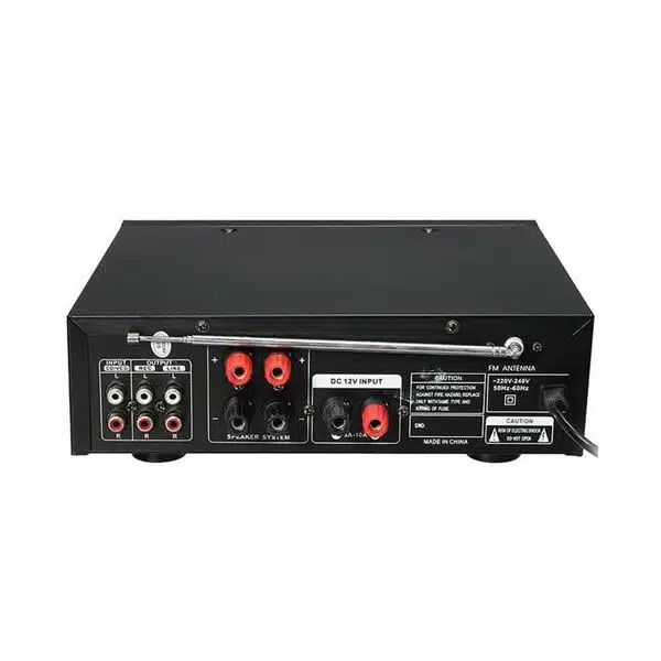 Ενισχυτής 80 Watt Ψηφιακό Ηχοσύστημα Καραόκε 12V-220V MP3 Player με σύνδεση Bluetooth - USB - AUX με Τηλεχειριστήριο Ενισχυτής 80 Watt Ψηφιακό Ηχοσύστημα Καραόκε 12V-220V MP3 Player με σύνδεση Bluetooth - USB - AUX με Τηλεχειριστήριο