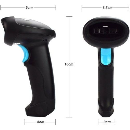 Ενσύρματο Barcode Scanner Χειρός Andowl με Δυνατότητα Ανάγνωσης 1D 2D και QR Barcodes Μαύρο-Μπλε Ενσύρματο Barcode Scanner Χειρός Andowl με Δυνατότητα Ανάγνωσης 1D 2D και QR Barcodes Μαύρο-Μπλε