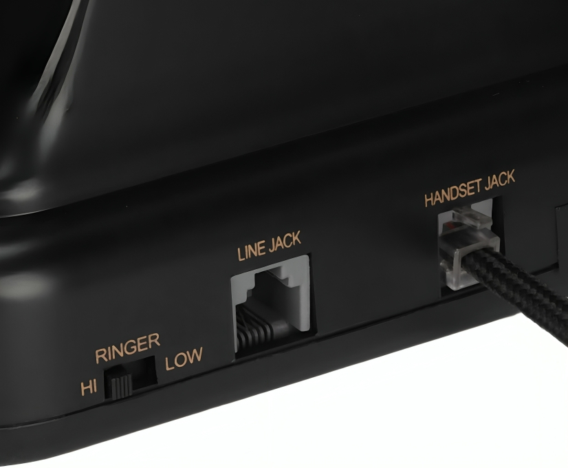 Ενσύρματο Ρετρό Σταθερό Τηλέφωνο με Κυκλικό Καντράν - OHO Ενσύρματο Ρετρό Σταθερό Τηλέφωνο με Κυκλικό Καντράν - OHO