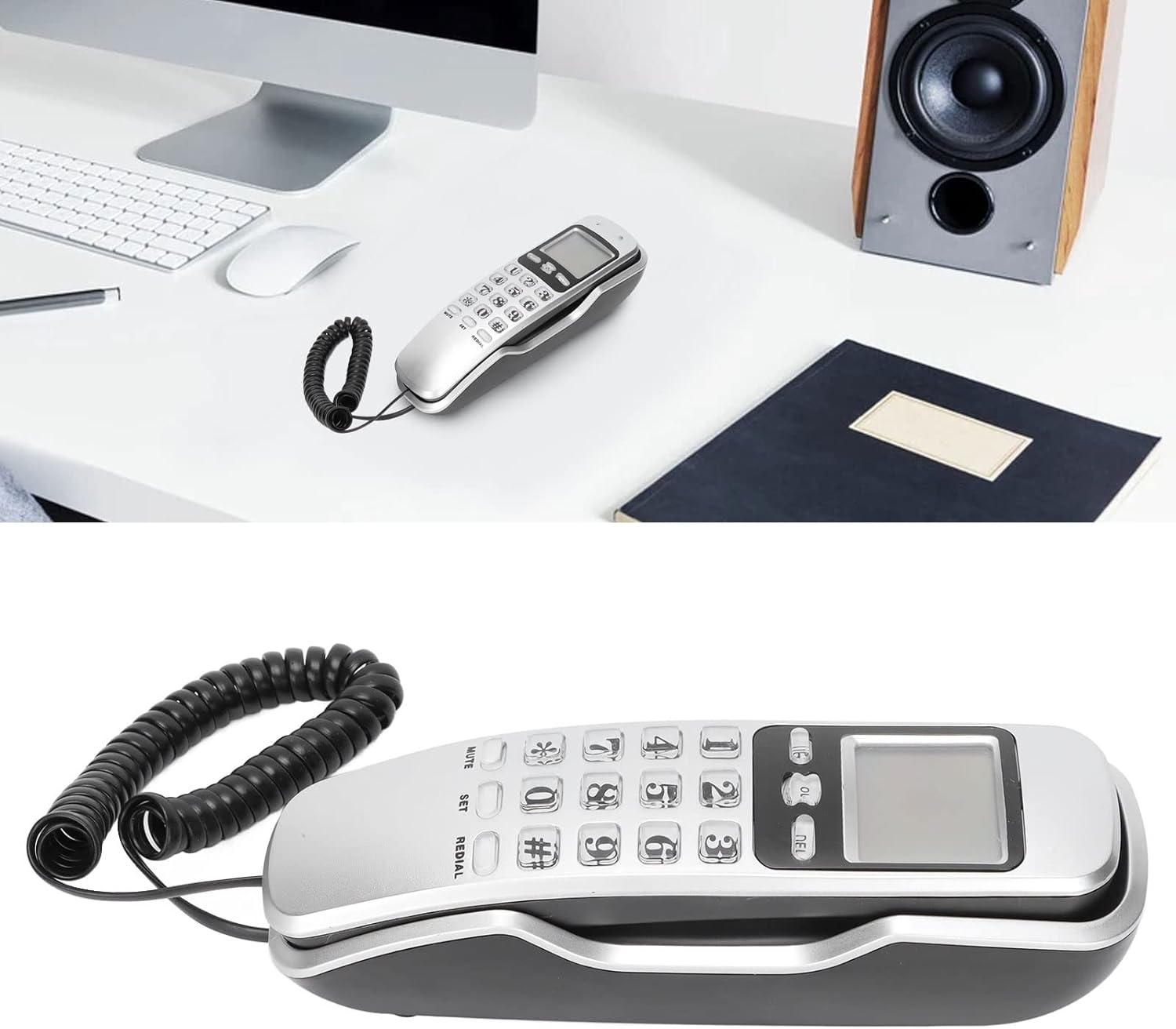 Ενσύρματο Σταθερό Τηλέφωνο Γόνδολα με Οθόνη, Επανάκληση και Ιστορικό Κλήσεων - N-INX Ενσύρματο Σταθερό Τηλέφωνο Γόνδολα με Οθόνη, Επανάκληση και Ιστορικό Κλήσεων - N-INX