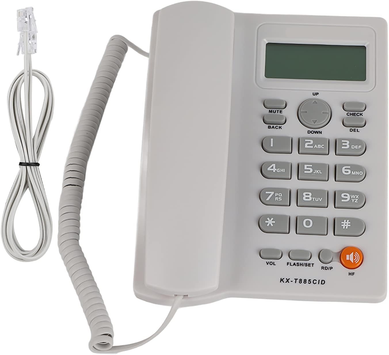 Ενσύρματο Σταθερό Τηλέφωνο με Οθόνη, Ιστορικό Κλήσεων & Γρήγορη Κλήση 12 Αριθμών - N-INC Ενσύρματο Σταθερό Τηλέφωνο με Οθόνη, Ιστορικό Κλήσεων & Γρήγορη Κλήση 12 Αριθμών - N-INC