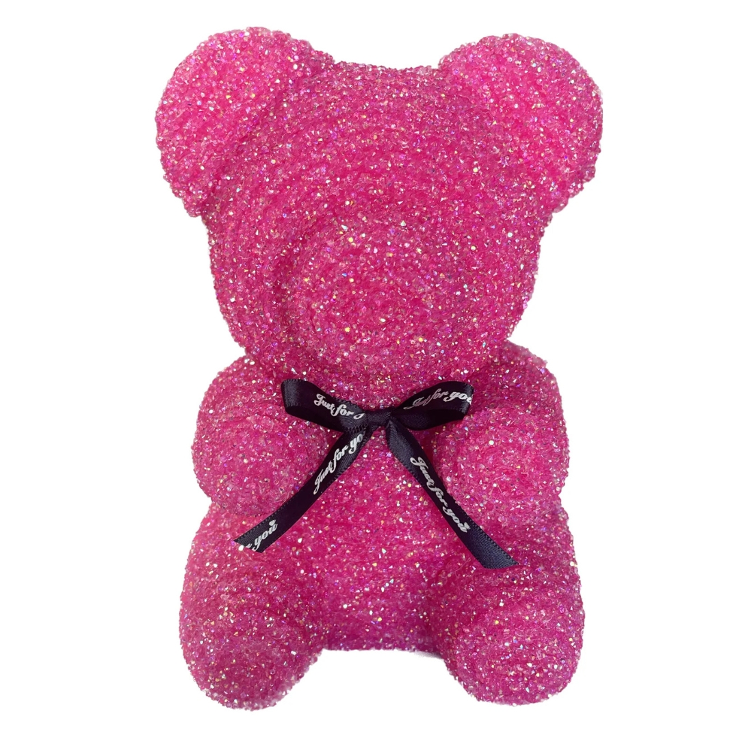 Εντυπωσιακό Λαμπερό Αρκουδάκι με Στρας 20x12- Ιδανικό Δώρο Αγίου Βαλεντίνου Εντυπωσιακό Λαμπερό Αρκουδάκι με Στρας 20x12- Ιδανικό Δώρο Αγίου Βαλεντίνου