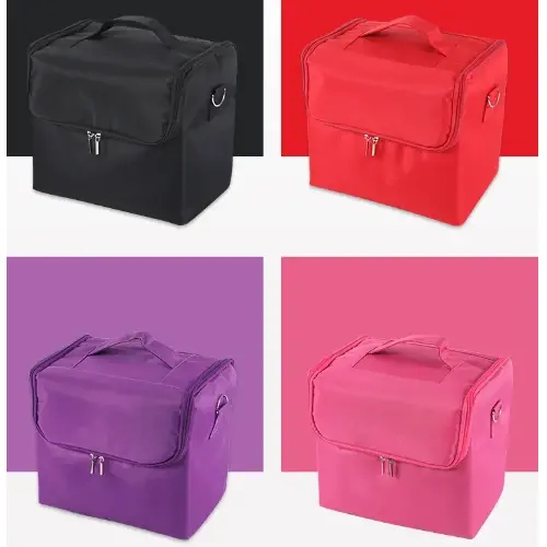 Επαγγελματική Αδιάβροχη Τσάντα Καλλυντικών με Ιμάντα Ώμου – Κόκκινη Επαγγελματική Αδιάβροχη Τσάντα Καλλυντικών με Ιμάντα Ώμου – Κόκκινη