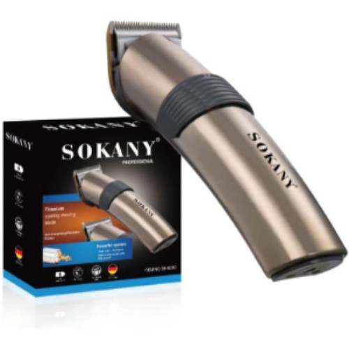Επαγγελματική Ηλεκτρική Κουρευτική Μηχανή με Αξεσουάρ Sokany Χρυσή Επαγγελματική Ηλεκτρική Κουρευτική Μηχανή με Αξεσουάρ Sokany Χρυσή