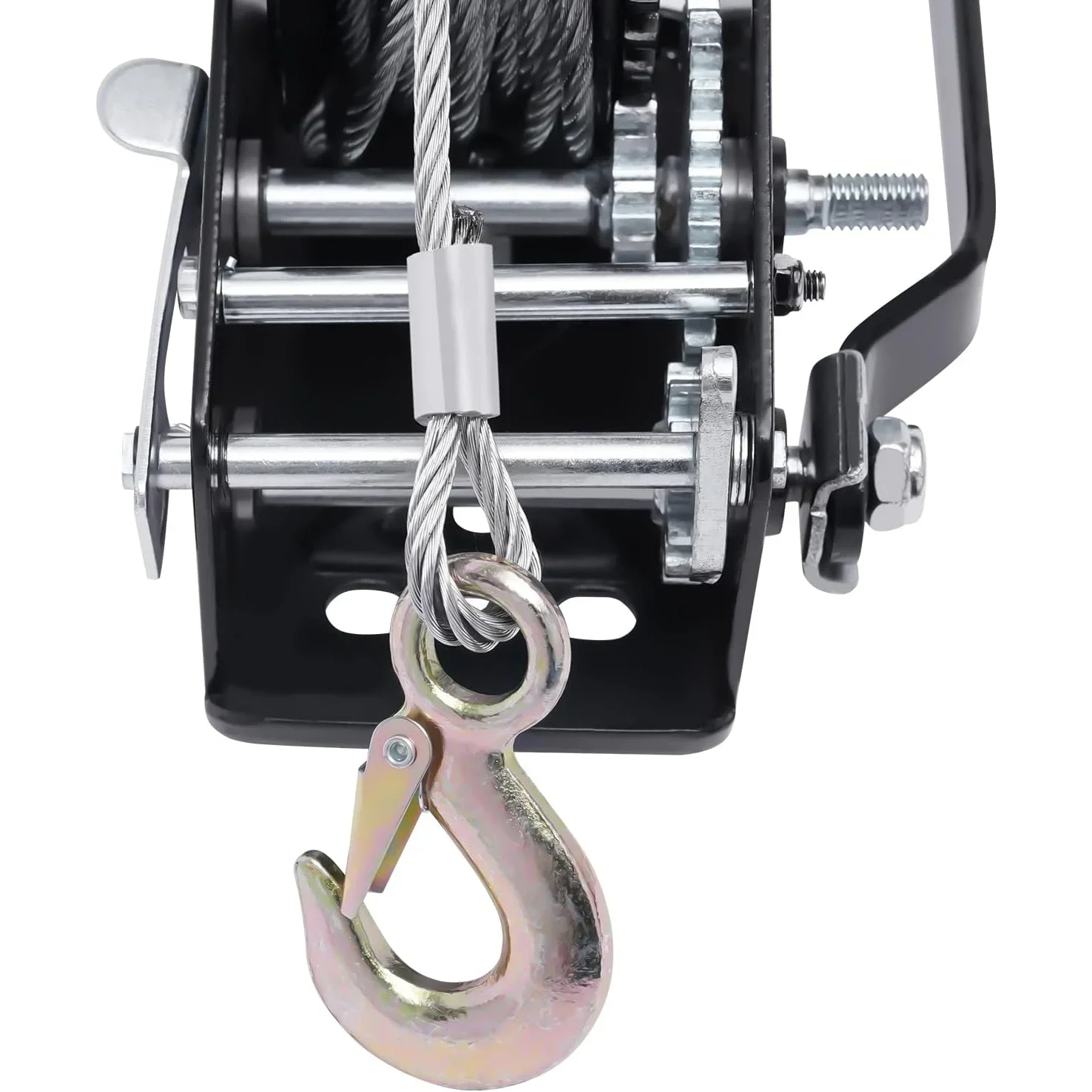 Επαγγελματική Καστάνια Διπλής Κατεύθυνσης - Εργάτης Τρέιλερ Χειροκίνητος Γαλβανιζέ για Ρυμουλκούμενο Φορτηγό 1130kg με Διπλό Γρανάζι και Συρματόσχοινο 8μ. με Γάντζο Επαγγελματική Καστάνια Διπλής Κατεύθυνσης - Εργάτης Τρέιλερ Χειροκίνητος Γαλβανιζέ για Ρυμουλκούμενο Φορτηγό 1130kg με Διπλό Γρανάζι και Συρματόσχοινο 8μ. με Γάντζο