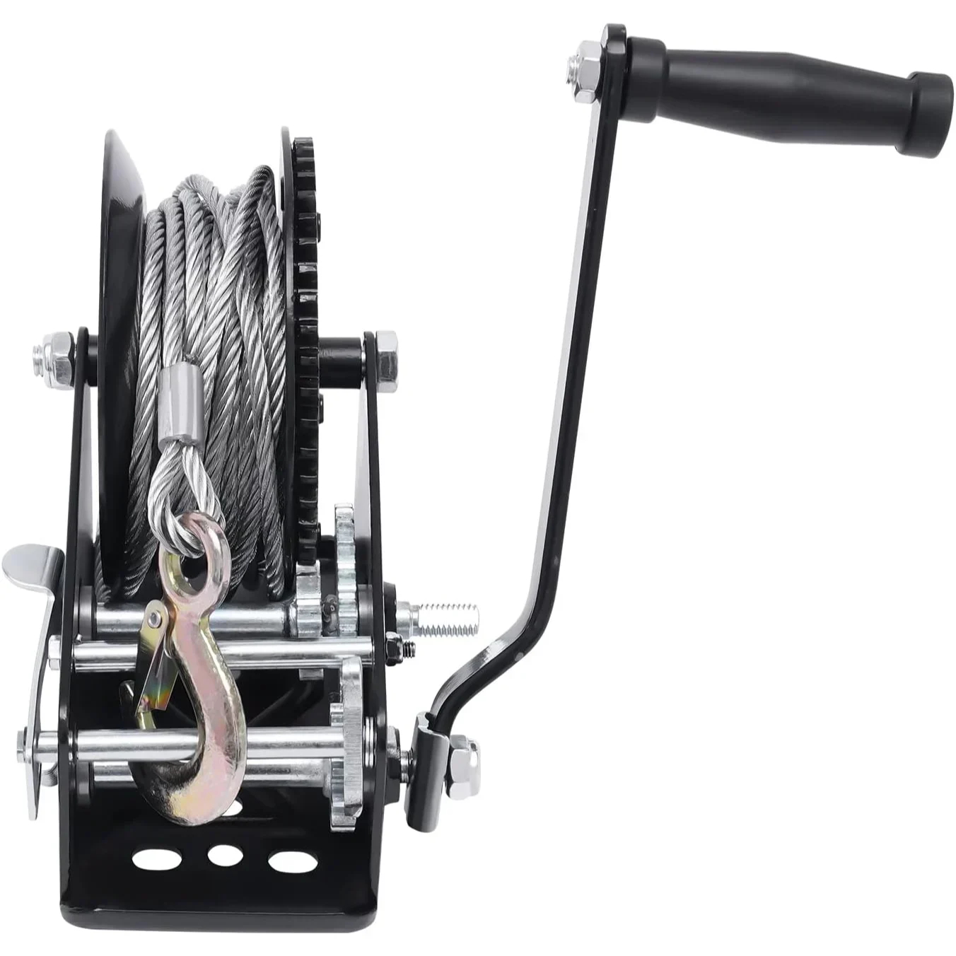 Επαγγελματική Καστάνια Διπλής Κατεύθυνσης - Εργάτης Τρέιλερ Χειροκίνητος Γαλβανιζέ για Ρυμουλκούμενο Φορτηγό 1130kg με Διπλό Γρανάζι και Συρματόσχοινο 8μ. με Γάντζο Επαγγελματική Καστάνια Διπλής Κατεύθυνσης - Εργάτης Τρέιλερ Χειροκίνητος Γαλβανιζέ για Ρυμουλκούμενο Φορτηγό 1130kg με Διπλό Γρανάζι και Συρματόσχοινο 8μ. με Γάντζο