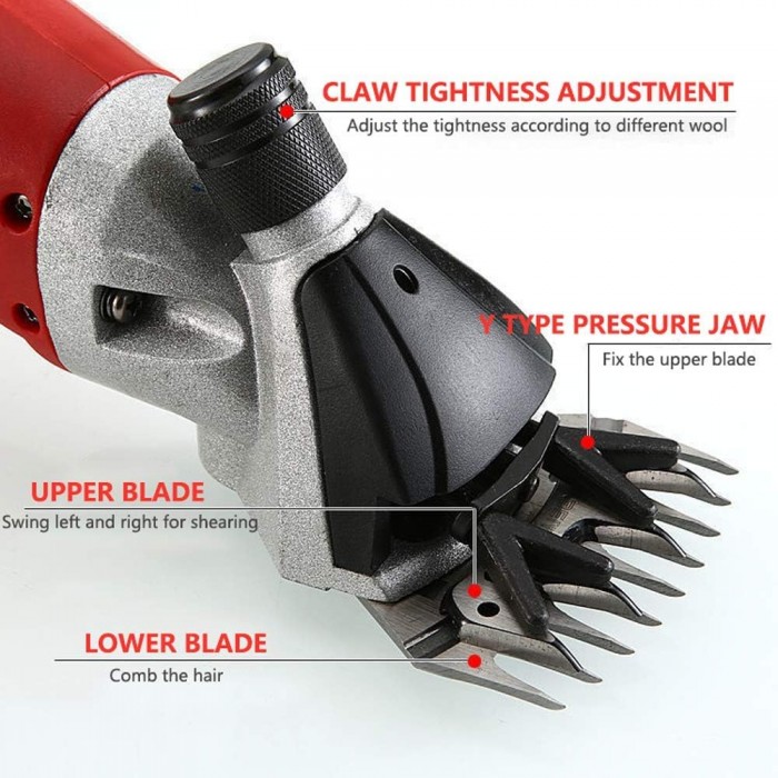 Επαγγελματική Κουρευτική Μηχανή Προβάτων 800W - Με Βαλιτσάκι Μεταφοράς Επαγγελματική Κουρευτική Μηχανή Προβάτων 800W - Με Βαλιτσάκι Μεταφοράς