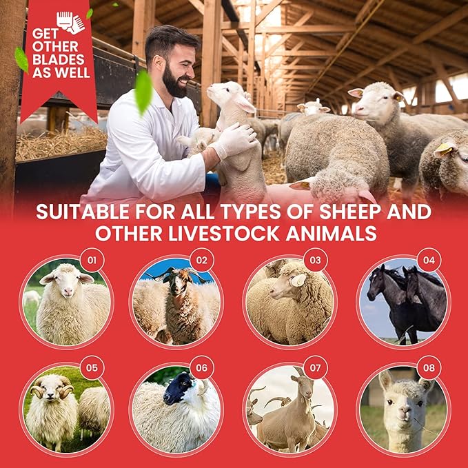 Επαγγελματική Κουρευτική Μηχανή Προβάτων 800W - Με Βαλιτσάκι Μεταφοράς Επαγγελματική Κουρευτική Μηχανή Προβάτων 800W - Με Βαλιτσάκι Μεταφοράς