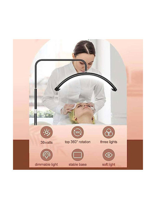 Επαγγελματική Λάμπα-Φωτιστικό Δαπέδου Half Moon Lamp με Θερμό Λευκό Φως και 3 Επίπεδα Φωτεινότητας Επαγγελματική Λάμπα-Φωτιστικό Δαπέδου Half Moon Lamp με Θερμό Λευκό Φως και 3 Επίπεδα Φωτεινότητας