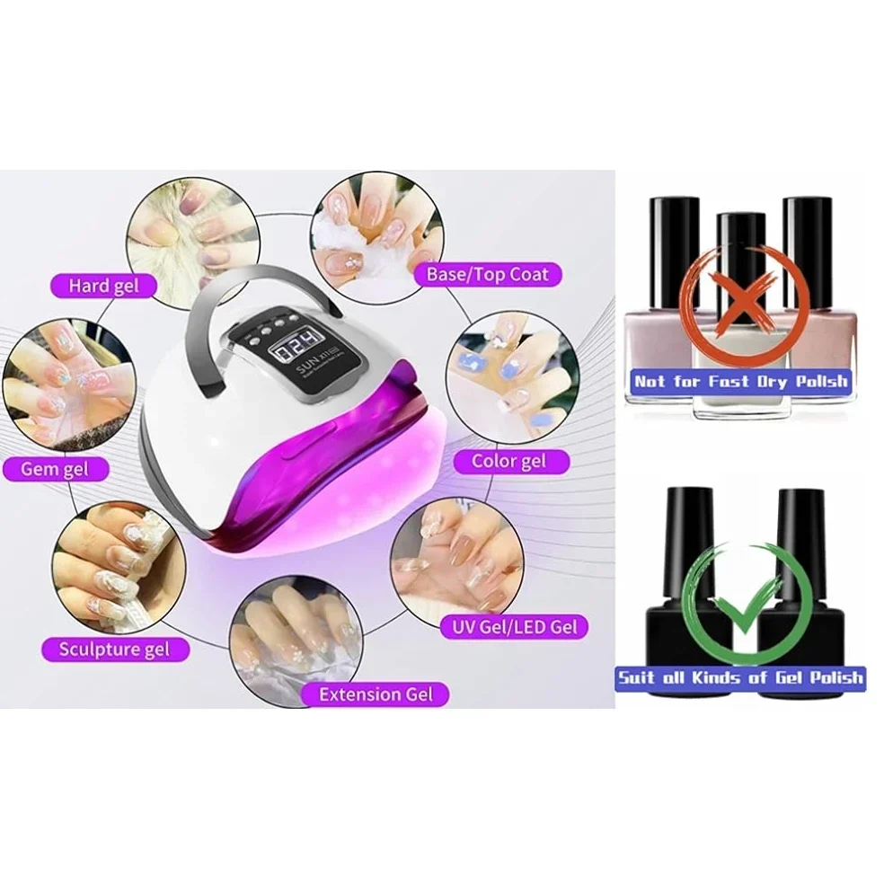 Επαγγελματικό Φουρνάκι Νυχιών UV LED με Χρονοδιακόπτη και Αισθητήρα Sun L2 Plus 248W Μαύρο Επαγγελματικό Φουρνάκι Νυχιών UV LED με Χρονοδιακόπτη και Αισθητήρα Sun L2 Plus 248W Μαύρο