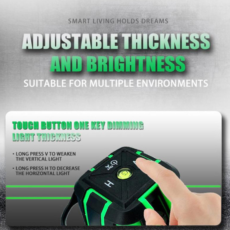 Επαγγελματικό Ηλεκτρικό Γραμμικό Αλφάδι Laser Οριζόντιο - Κάθετο Πράσινης Δέσμης με Θήκη Μεταφοράς & Προστατευτικά Γυαλιά Επαγγελματικό Ηλεκτρικό Γραμμικό Αλφάδι Laser Οριζόντιο - Κάθετο Πράσινης Δέσμης με Θήκη Μεταφοράς & Προστατευτικά Γυαλιά