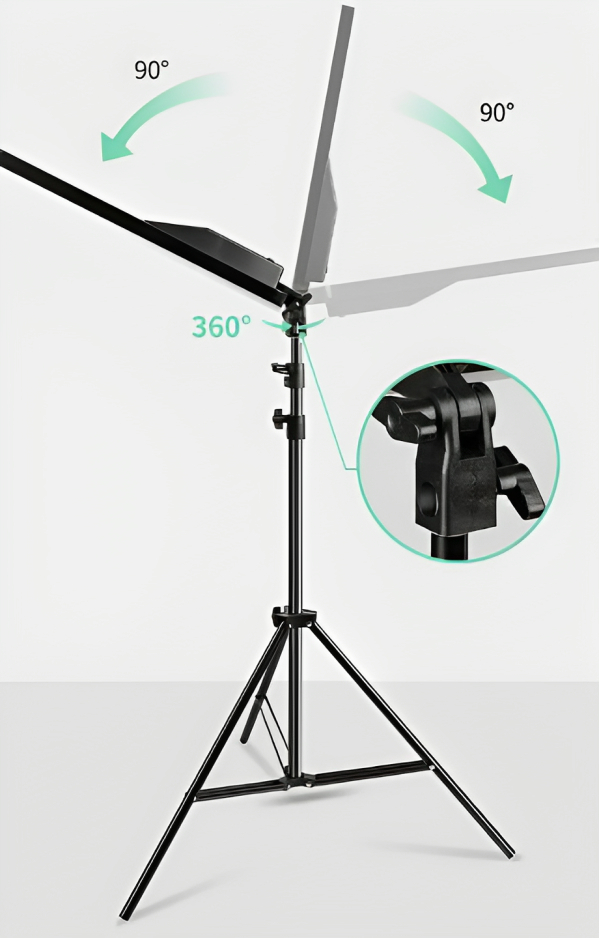 Επαγγελματικό LED Φωτιστικό Φωτογράφησης - Λευκού Φωτισμού 3200-5700K - Με Τρίποδο 2m Επαγγελματικό LED Φωτιστικό Φωτογράφησης - Λευκού Φωτισμού 3200-5700K - Με Τρίποδο 2m