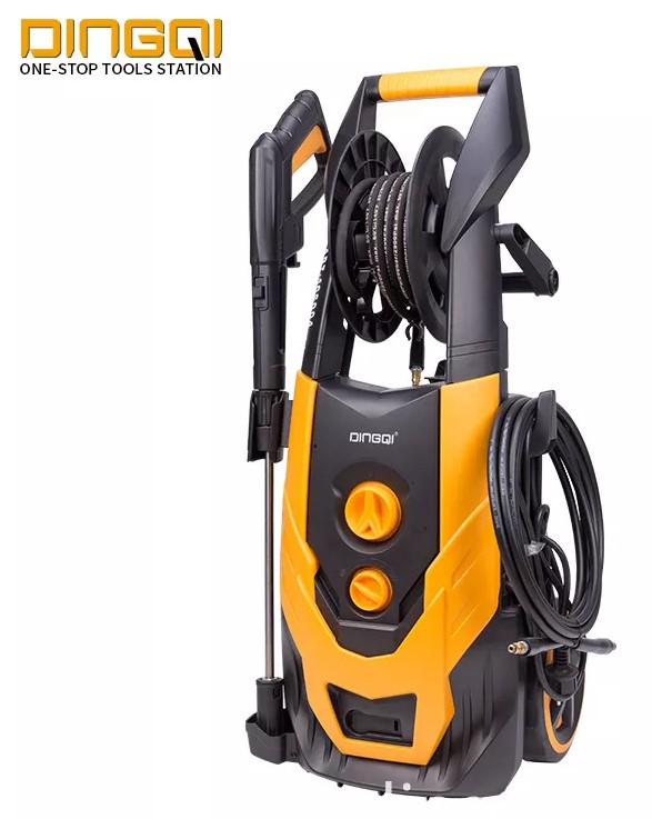 Επαγγελματικό Πλυστικό Μηχάνημα Υψηλής Πίεσης Dingqi -2500W 195Bar - Κίτρινο, Μαύρο Επαγγελματικό Πλυστικό Μηχάνημα Υψηλής Πίεσης Dingqi -2500W 195Bar - Κίτρινο, Μαύρο