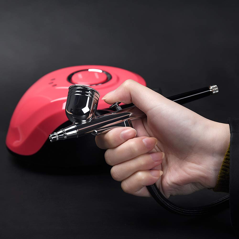 Επαγγελματικός Αερογράφος Airbrush με Συμπιεστή - Για Ζωγραφική, Μακιγιάζ, DIY & Facial Treatments Επαγγελματικός Αερογράφος Airbrush με Συμπιεστή - Για Ζωγραφική, Μακιγιάζ, DIY & Facial Treatments