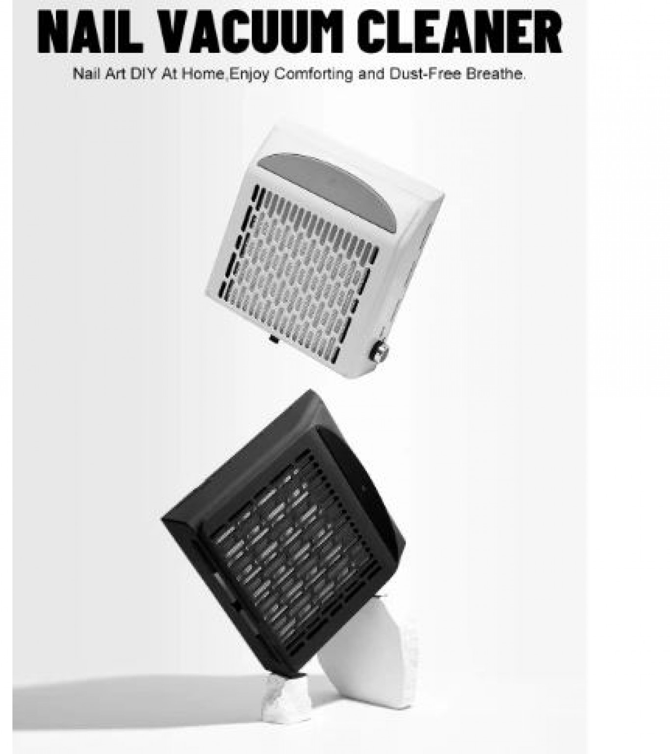Επαγγελματικός Απορροφητήρας Σκόνης Νυχιών 100 watt Μαύρο με Θύρα Usb Επαγγελματικός Απορροφητήρας Σκόνης Νυχιών 100 watt Μαύρο με Θύρα Usb