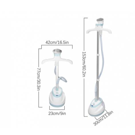 Eπαγγελματικός Ατμοκαθαριστής Σίδερο Ατμού Χειρός 2200W 1.8L Andowl Eπαγγελματικός Ατμοκαθαριστής Σίδερο Ατμού Χειρός 2200W 1.8L Andowl