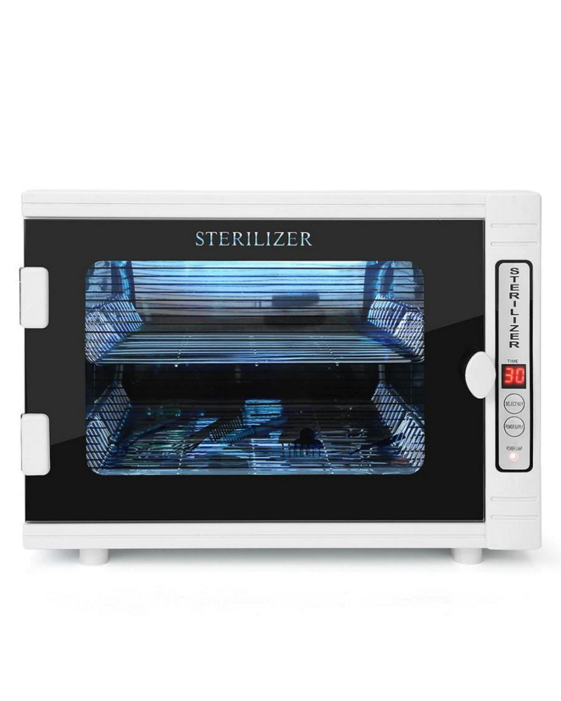 Επαγγελματικός Κλίβανος Αποστείρωσης με Υπέρυθρη Ακτινοβολία-UV για Μεταλλικά και Πλαστικά 8V 35x21x24εκ Επαγγελματικός Κλίβανος Αποστείρωσης με Υπέρυθρη Ακτινοβολία-UV για Μεταλλικά και Πλαστικά 8V 35x21x24εκ