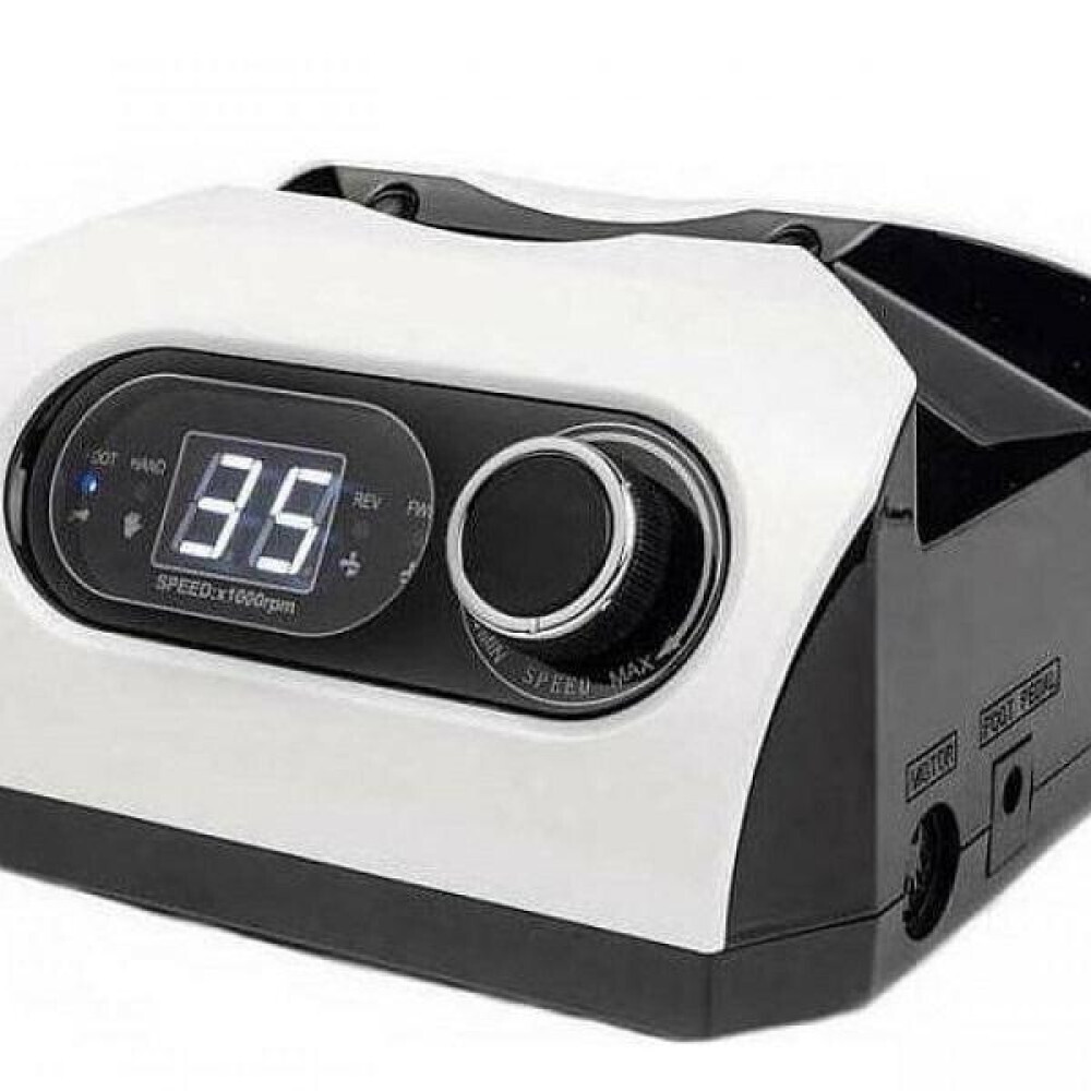 Επαγγελματικός Τροχός Νυχιών 85W με Πεντάλ με 45 Στροφές ανά Λεπτό Λευκός Επαγγελματικός Τροχός Νυχιών 85W με Πεντάλ με 45 Στροφές ανά Λεπτό Λευκός