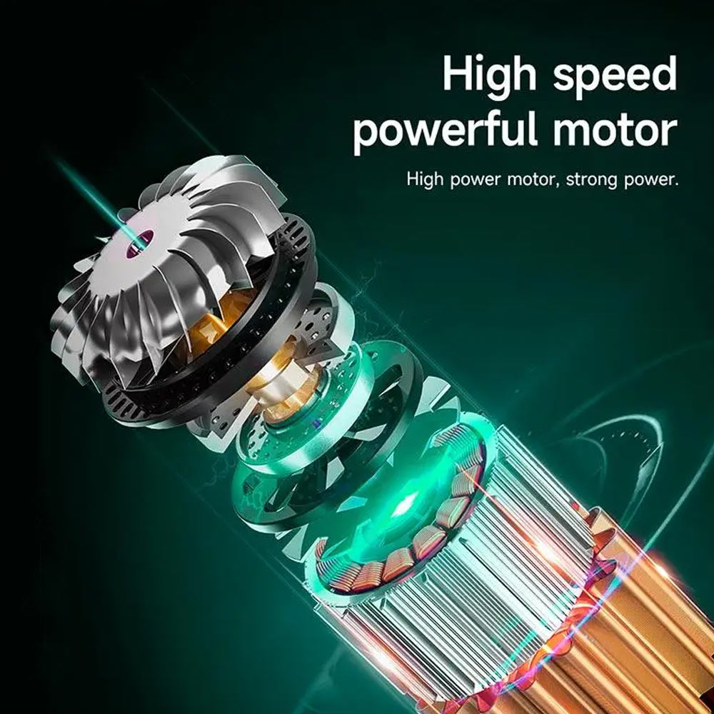 Επαναφορτιζόμενη Αδιάβροχη Κουρευτική Μηχανή με Οθόνη LED Hoco Πράσινη Επαναφορτιζόμενη Αδιάβροχη Κουρευτική Μηχανή με Οθόνη LED Hoco Πράσινη