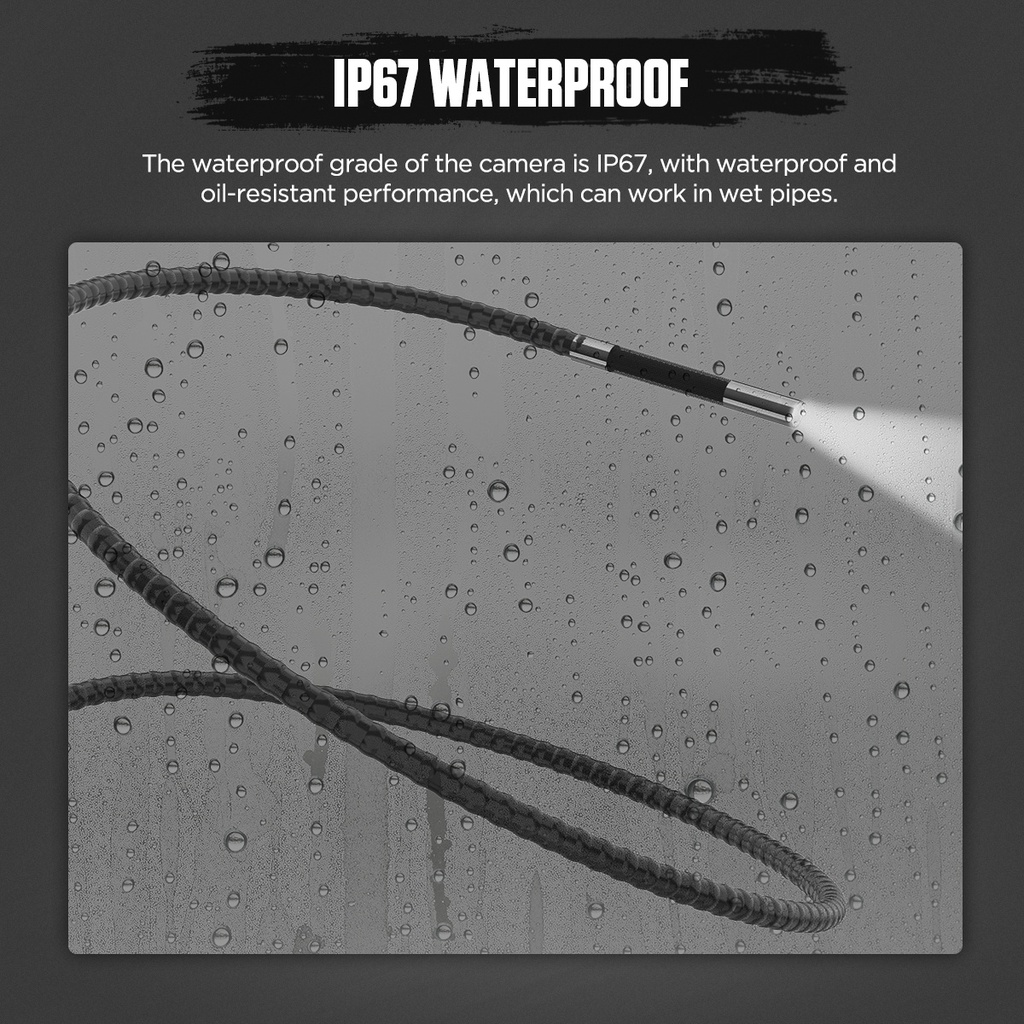 Επαναφορτιζόμενη Αδιάβροχη Βιομηχανική Ενδοσκοπική Κάμερα Επιθεώρησης Αυτοκινήτου με Βάση Στήριξης & App για Smartphone - AUTOOL Επαναφορτιζόμενη Αδιάβροχη Βιομηχανική Ενδοσκοπική Κάμερα Επιθεώρησης Αυτοκινήτου με Βάση Στήριξης & App για Smartphone - AUTOOL