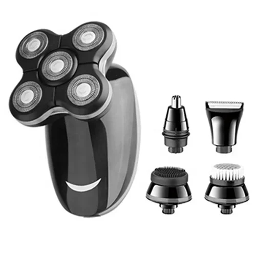 Επαναφορτιζόμενη ξυριστική μηχανή Kemei μαύρη Επαναφορτιζόμενη ξυριστική μηχανή Kemei μαύρη