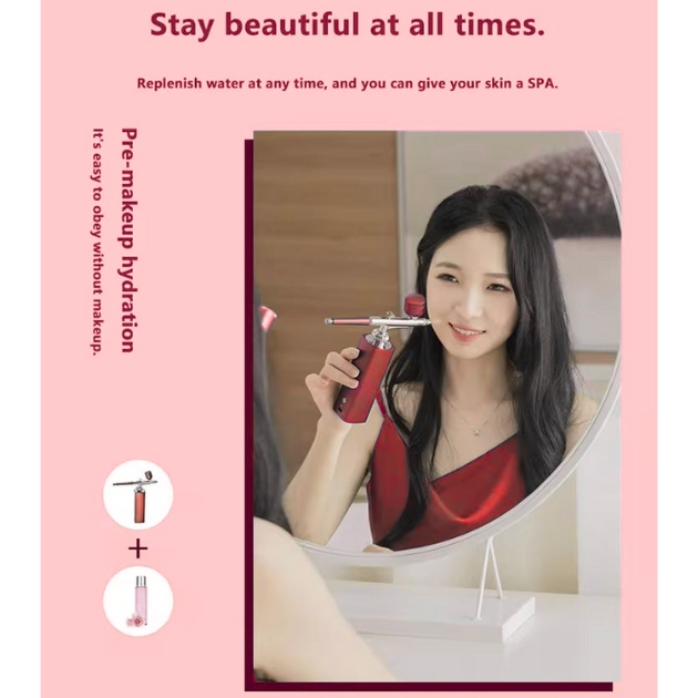 Επαναφορτιζόμενη Φορητή Συσκευή Ενυδάτωσης & Οξυγονοθεραπείας με Δοχείο 20mL - 14,5 x 3,5 x 15cm Επαναφορτιζόμενη Φορητή Συσκευή Ενυδάτωσης & Οξυγονοθεραπείας με Δοχείο 20mL - 14,5 x 3,5 x 15cm