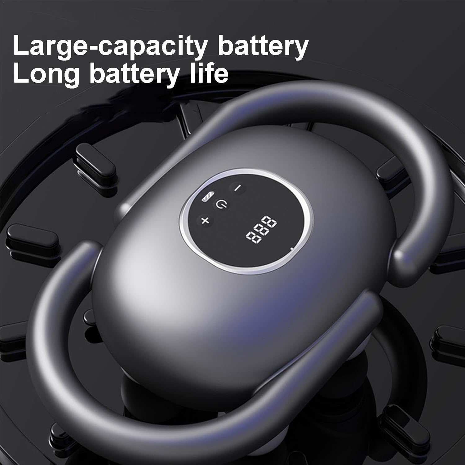 Επαναφορτιζόμενη Φορητή Συσκευή Μασάζ με 4 Κεφαλές, Ρυθμιζόμενης Έντασης 20 Επιπέδων για Όλο το Σώμα Επαναφορτιζόμενη Φορητή Συσκευή Μασάζ με 4 Κεφαλές, Ρυθμιζόμενης Έντασης 20 Επιπέδων για Όλο το Σώμα