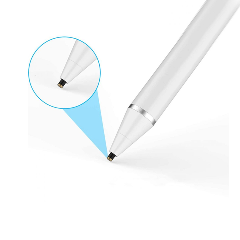 Επαναφορτιζόμενη Γραφίδα Αφής Hoco Λευκή Επαναφορτιζόμενη Γραφίδα Αφής Hoco Λευκή