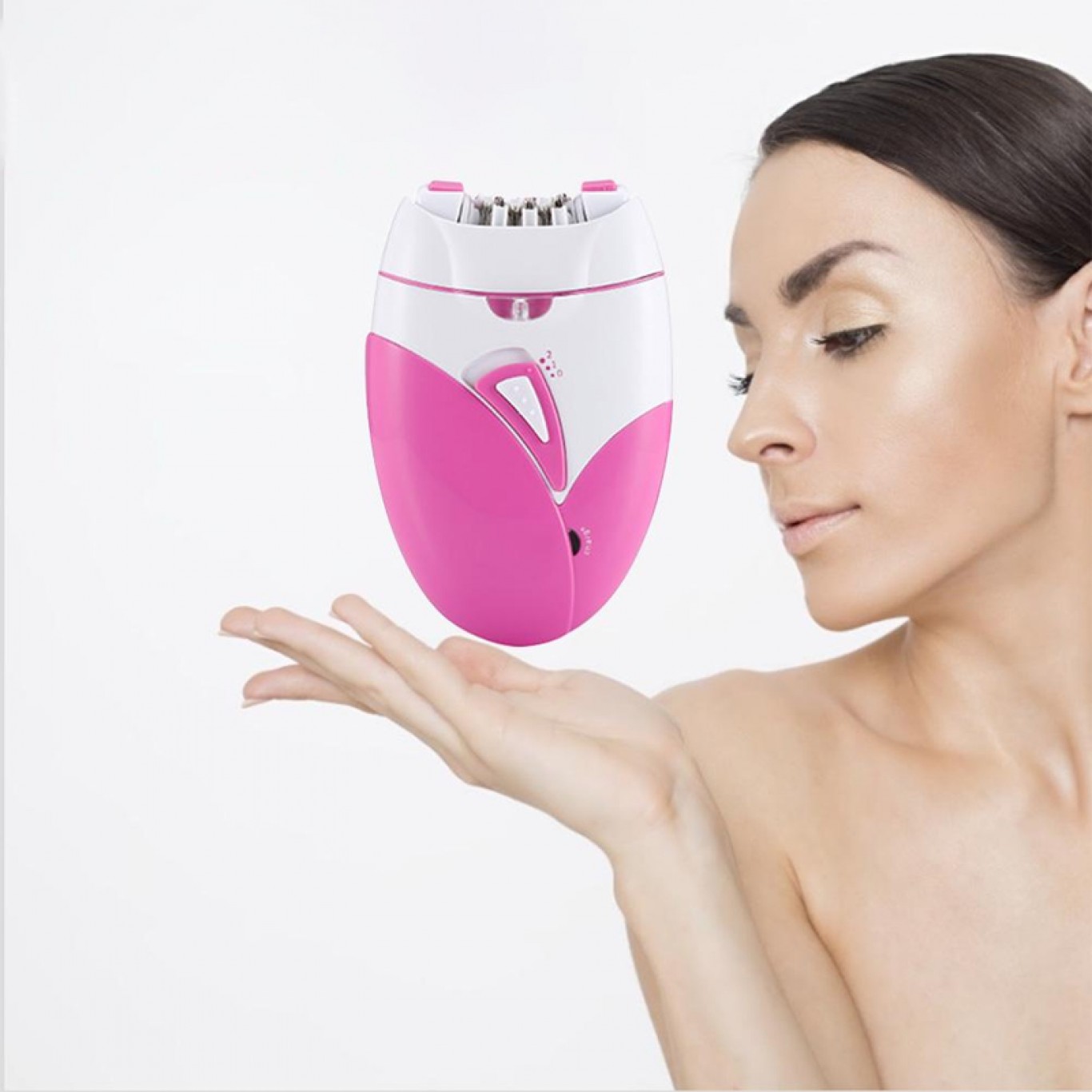 Επαναφορτιζόμενη Γυναικεία Αποτριχωτική Μηχανή για Σώμα & Μπικίνι Kemei KM-189A (Άσπρο-Ροζ) Επαναφορτιζόμενη Γυναικεία Αποτριχωτική Μηχανή για Σώμα & Μπικίνι Kemei KM-189A (Άσπρο-Ροζ)