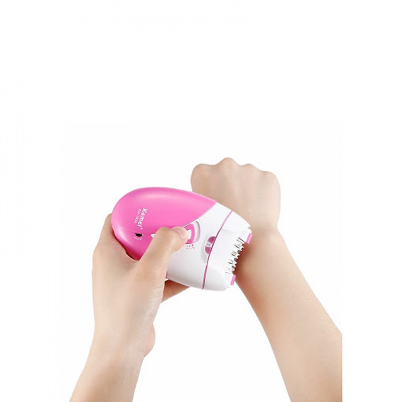 Επαναφορτιζόμενη Γυναικεία Αποτριχωτική Μηχανή για Σώμα & Μπικίνι Kemei KM-189A (Άσπρο-Ροζ) Επαναφορτιζόμενη Γυναικεία Αποτριχωτική Μηχανή για Σώμα & Μπικίνι Kemei KM-189A (Άσπρο-Ροζ)