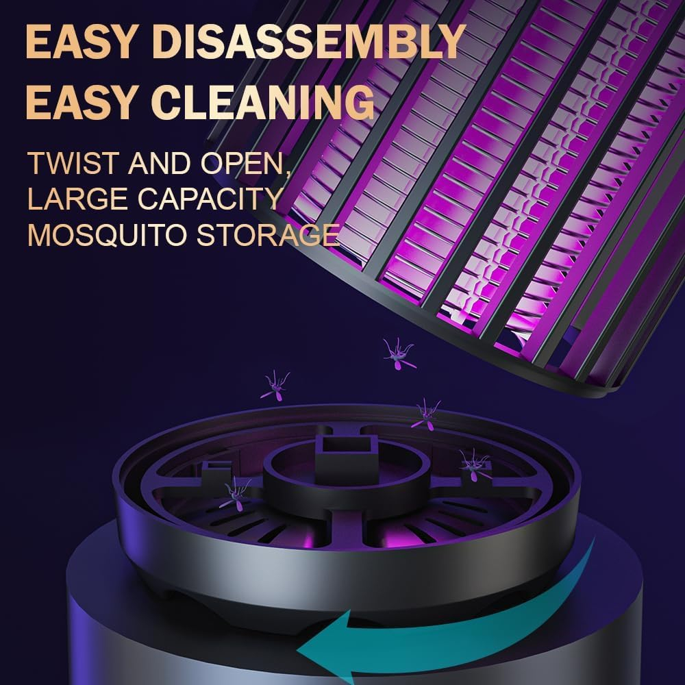 Επαναφορτιζόμενη Ηλεκτρική Λάμπα Κουνουπιών με UV Φως και USB Επαναφορτιζόμενη Ηλεκτρική Λάμπα Κουνουπιών με UV Φως και USB